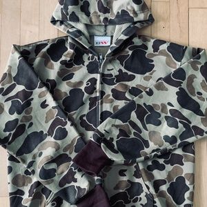 Bassett Walker Vintage Camo Hoodie